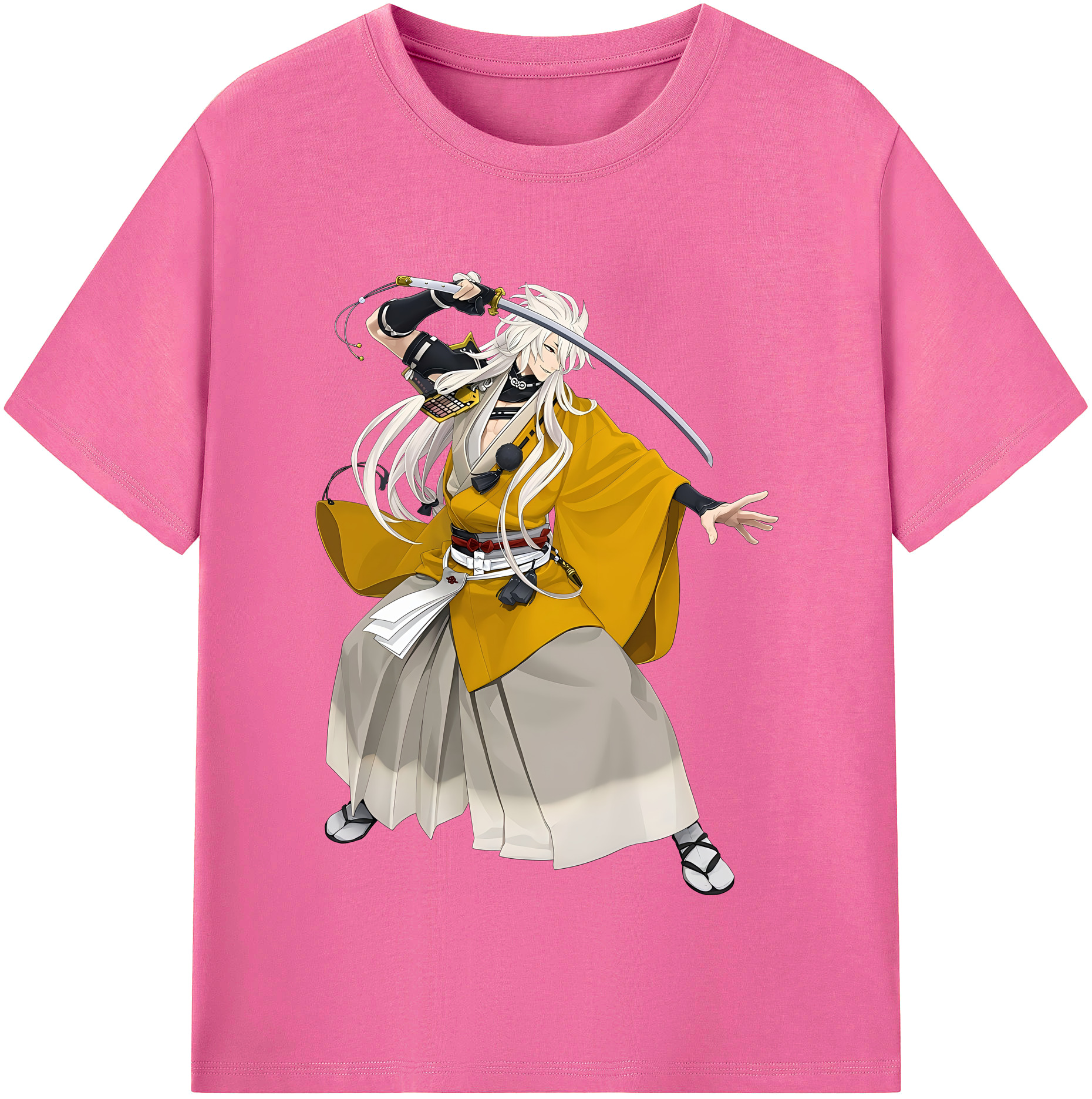 （画像用） 刀剣乱舞 Touken Ranbu レディースカジュアルプリントTシャツ（綿100％）